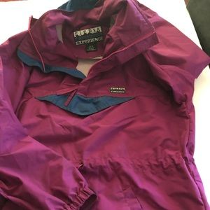 Sierra Experience pull over windbreaker jacket
